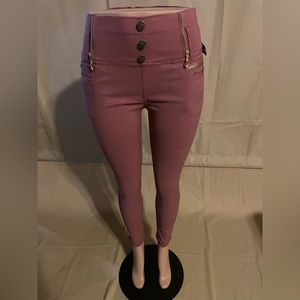 Just Pull On Elastic Belly Comfort Luxury MesaRose Jeggings pants